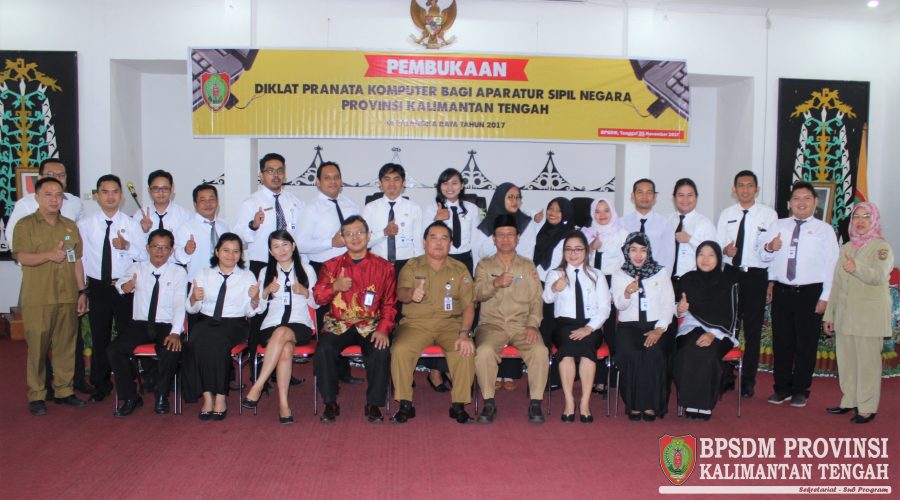 DIKLAT PRANATA KOMPUTER BAGI ASN PROVINSI KALIMANTAN TENGAH