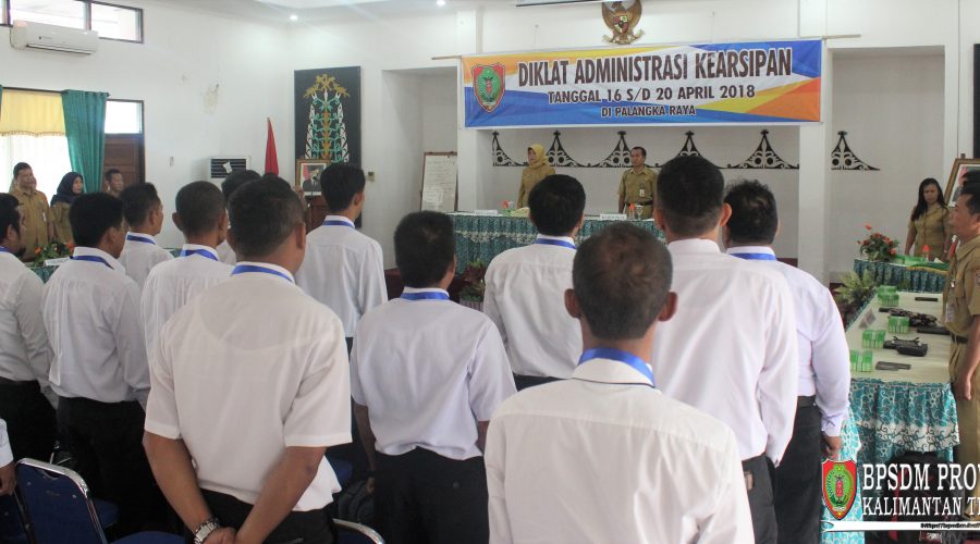 Pembukaan Diklat Administrasi Kearsipan