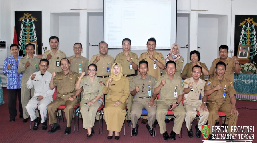 BPSDM Provinsi Kalimantan Tengah menyelenggarakan rakor pengembangan SDM se-Kalimantan Tengah