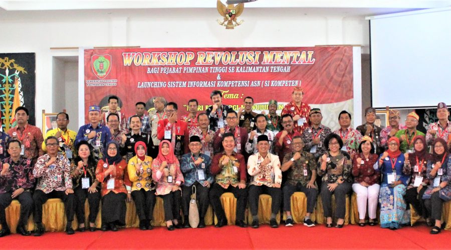 Workshop Revolusi Mental Bagi Pejabat Tinggi Se Kalimantan Tengah