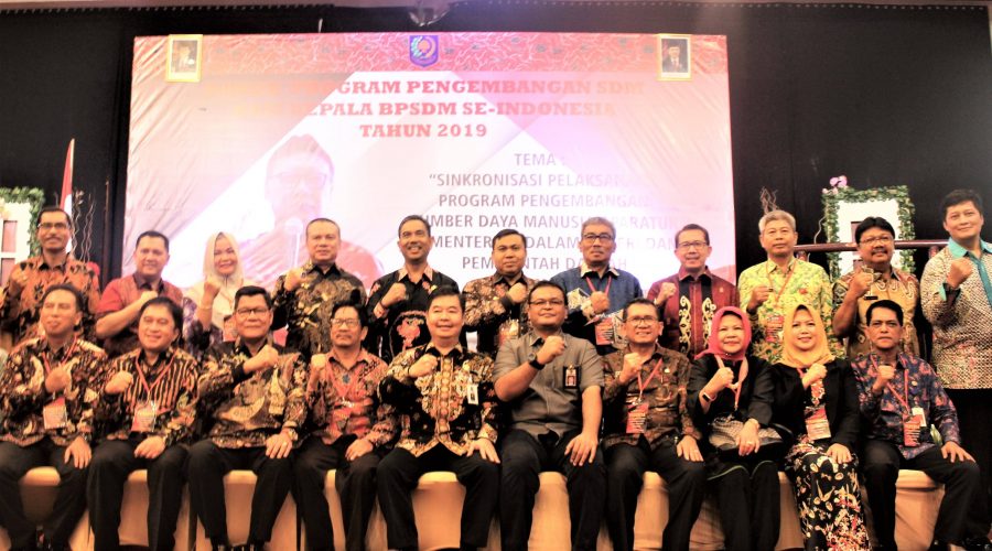 Rakor Program Pengembangan Sdm Bagi Kepala Bpsdm Se-Indonesia Tahun 2019
