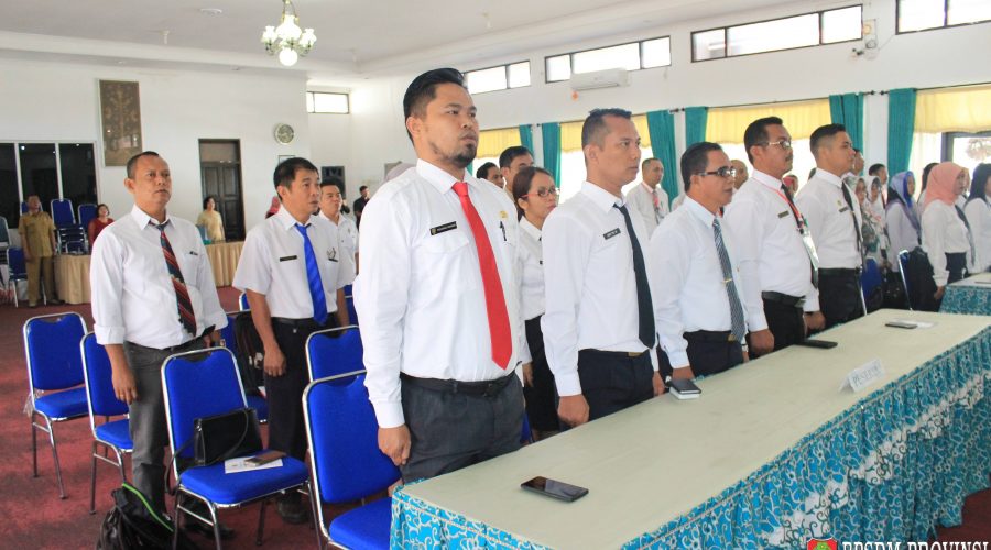 Pembukaan Diklat Revolusi Mental Bagi Pejabat Eselon Iv (Pengawas) Di Lingkungan Pemerintah Provinsi Kalimantan Tengah Tahun 2019