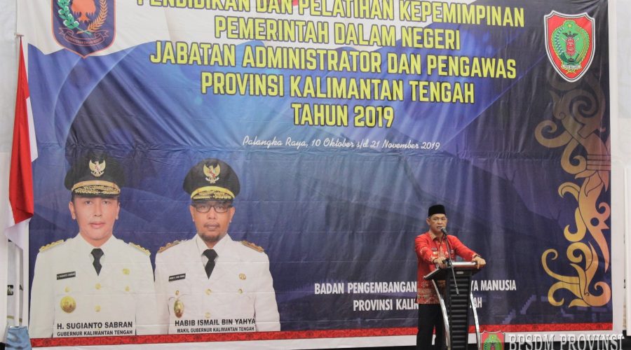 Pembukaan Pendidikan Dan Pelatihan Kepemimpinan Pemerintahan Dalam Negeri