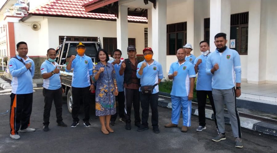 Upaya Penyemprotan Massal Desinfektan dalam Pencegahan Covid-19 di Ruang Publik
