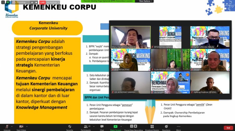 BENCHMARKING CORPORATE UNIVERSITY BERSAMA BPPK KEMENKEU RI