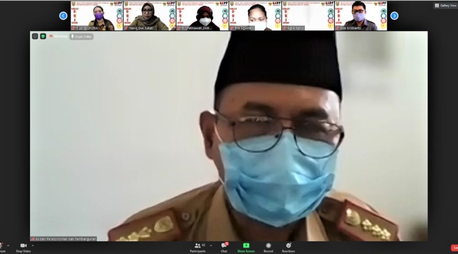 Pembukaan Diklat Pengadaan Barang dan Jasa Tingkat Dasar Dengan Metode Blended Learning Di Lingkungan Pemerintah Provinsi Kalteng