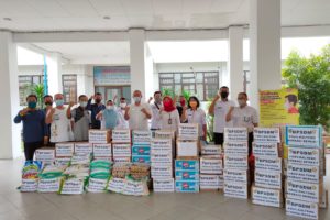 Penyaluran Bantuan bagi Korban Banjir di Kalimantan Tengah
