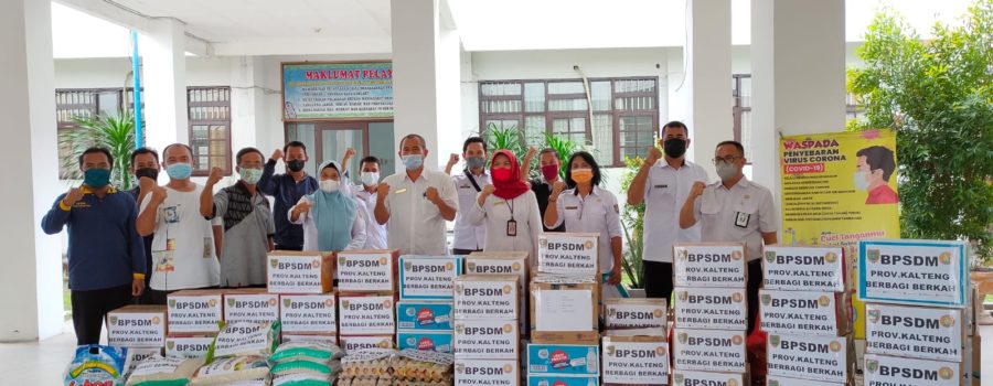 Penyaluran Bantuan bagi Korban Banjir di Kalimantan Tengah