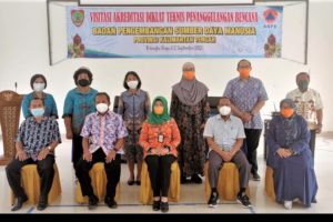 Visitasi Akreditasi BPSDM Kalimantan Tengah dari Tim Asesor Pusdiklat BNPB