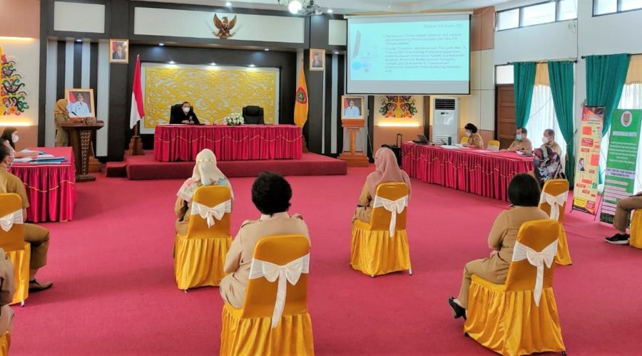 Visitasi Pemeringkatan Keterbukaan Informasi Badan Publik oleh Komisi Informasi ke BPSDM Prov. Kalteng