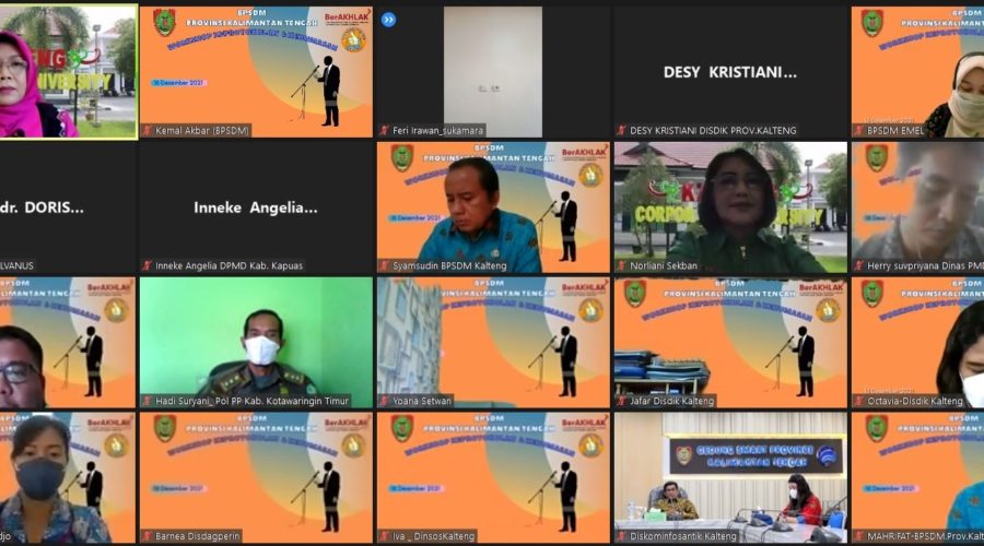 Workshop Kehumasan dan Keprotokolan Lingkup Pemerintah Provinsi Kalimantan Tengah