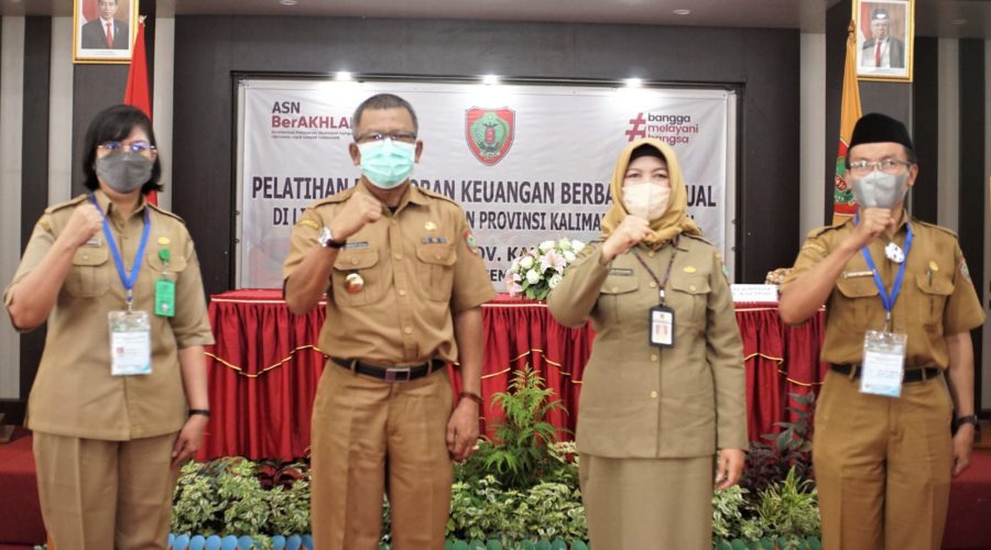 Pembukaan Pelatihan Pelaporan Keuangan Berbasis Akrual