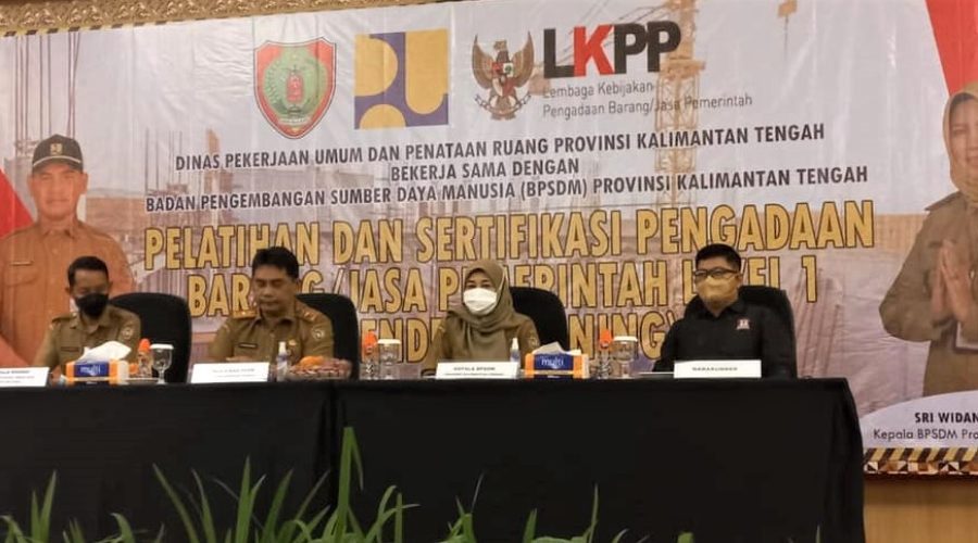 DPUPR & BPSDM Prov. Kalteng join dengan LKPP RI