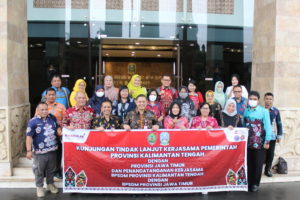 Kunjungan Tindak Lanjut Kerjasama dan Pendandatanganan Perjanjian Kerja Sama Pemerintah Provinsi Kalimantan Tengah dengan Provinsi Jawa Timur