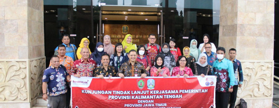 Kunjungan Tindak Lanjut Kerjasama dan Pendandatanganan Perjanjian Kerja Sama Pemerintah Provinsi Kalimantan Tengah dengan Provinsi Jawa Timur