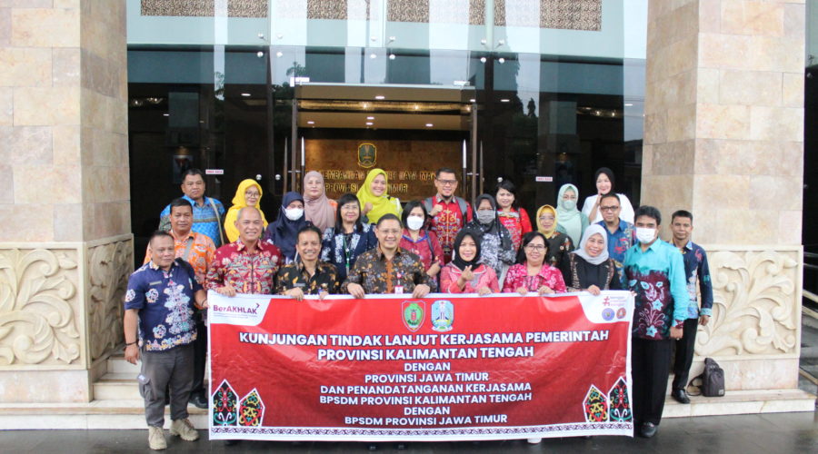 Kunjungan Tindak Lanjut Kerjasama dan Pendandatanganan Perjanjian Kerja Sama Pemerintah Provinsi Kalimantan Tengah dengan Provinsi Jawa Timur