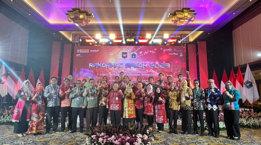 Kepala BPSDM Prov. Kalteng Hadiri Rakornas BPSDM 2023
