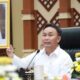 Arahan Gubernur Sugianto Sabran pada Rapat Kerja Pemantapan Optimasi Lahan Food Estate Padi Nasional di Provinsi Kalteng