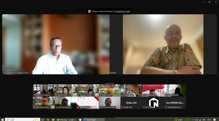 RAPAT PERSIAPAN PENYELENGGARAAN JAMBORE INOVASI NUSANTARA DI KALIMANTAN TENGAH