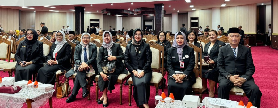 Kepala BPSDM Prov. Kalteng Hadiri peresmian pengangkatan pimpinan DPRD