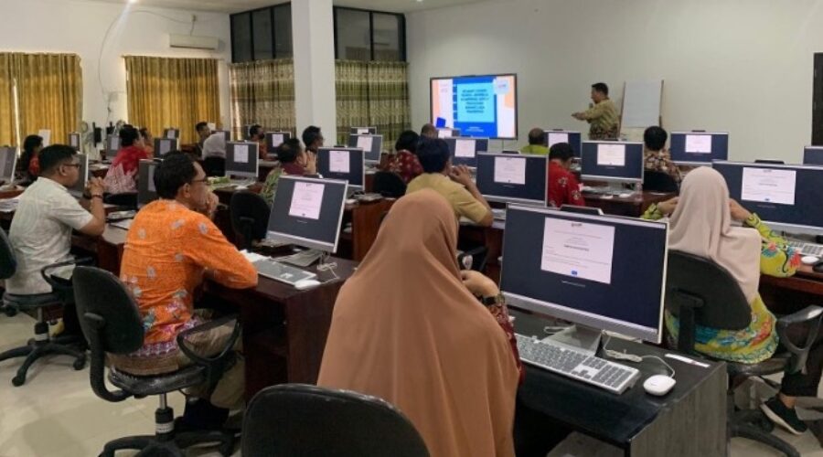 BPSDM MENGGELAR UJIKOM PBJ