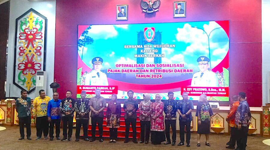 Kepala BPSDM Kalimantan Tengah mengikuti Rapat Optimalisasi Pajak Daerah dan Pendapatan Retribusi Daerah Prov.Kalteng