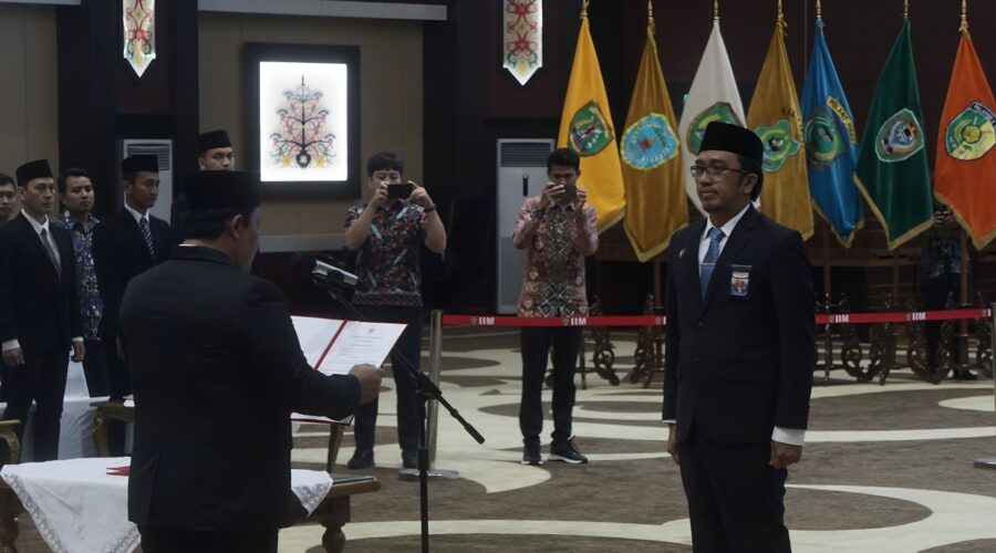 Kepala BPSDM Prov. Kalteng Hadiri Pelantikan Kepala BPKP Prov. Kalteng