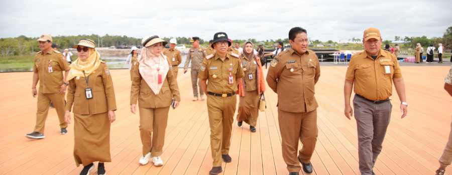 Gubernur Kalteng Tinjau Pengembangan Wisata Lewu Sabaru