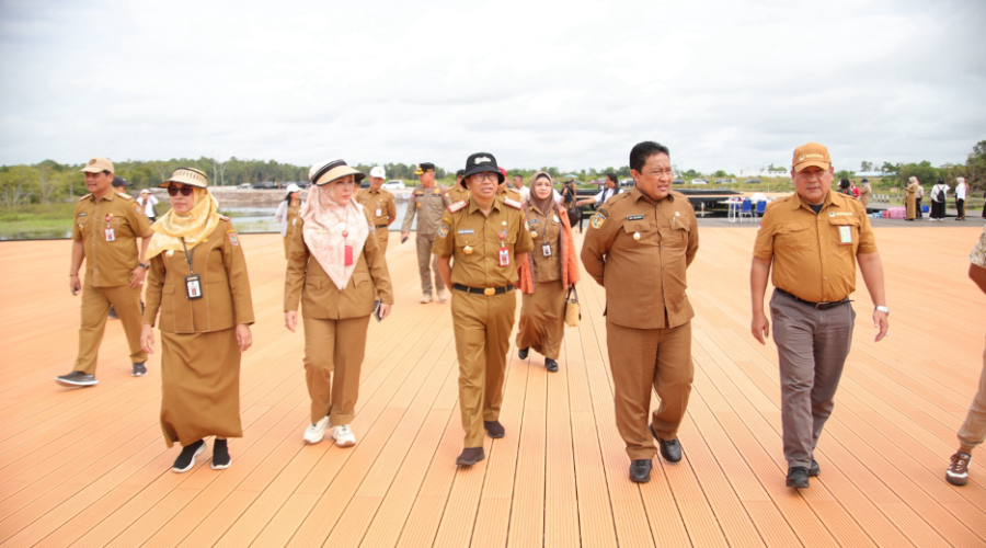 Gubernur Kalteng Tinjau Pengembangan Wisata Lewu Sabaru