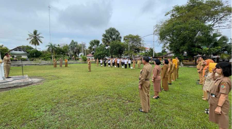 Komitmen Peningkatan Kinerja, BPSDM Gelar Apel Pagi Secara Khidmat
