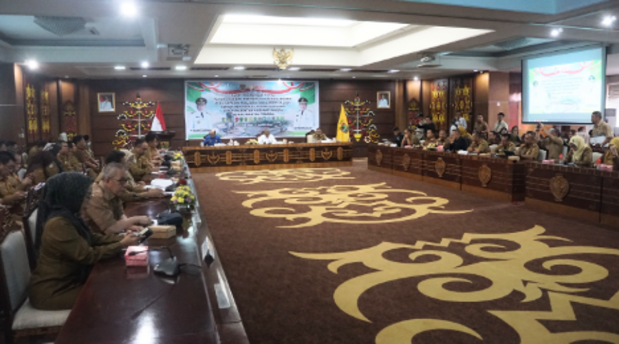 Kepala BPSDM Prov. Kalteng Hadiri Rapat TEPRA di Aula Eka Hapakat