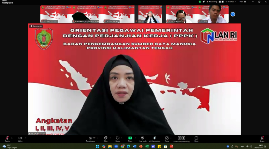BPSDM Kalimantan Tengah Kembali Selenggarakan Orientasi PPPK, Kini Memasuki Angkatan V Tahun 2025