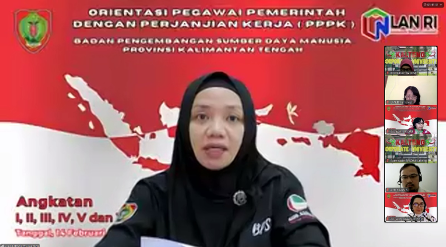 Pembukaan Orientasi PPPK Angkatan I Provinsi Kalimantan Tengah: Membangun SDM Berkualitas untuk Pelayanan Publik