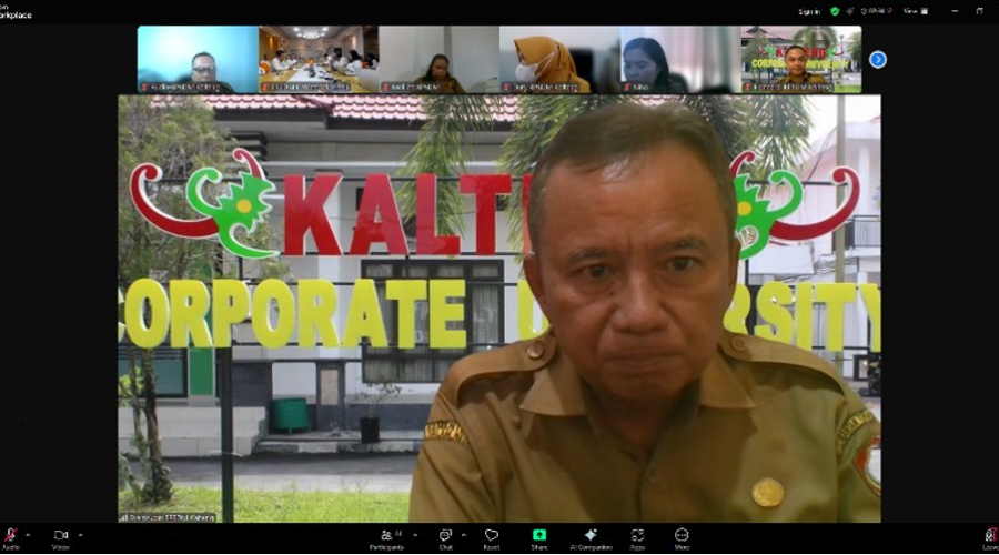 BPSDM Kalimantan Tengah Siap Gelar Pelatihan K3 untuk Guru, Rapat Persiapan Digelar via Zoom Bersama PPSDM Kemnaker