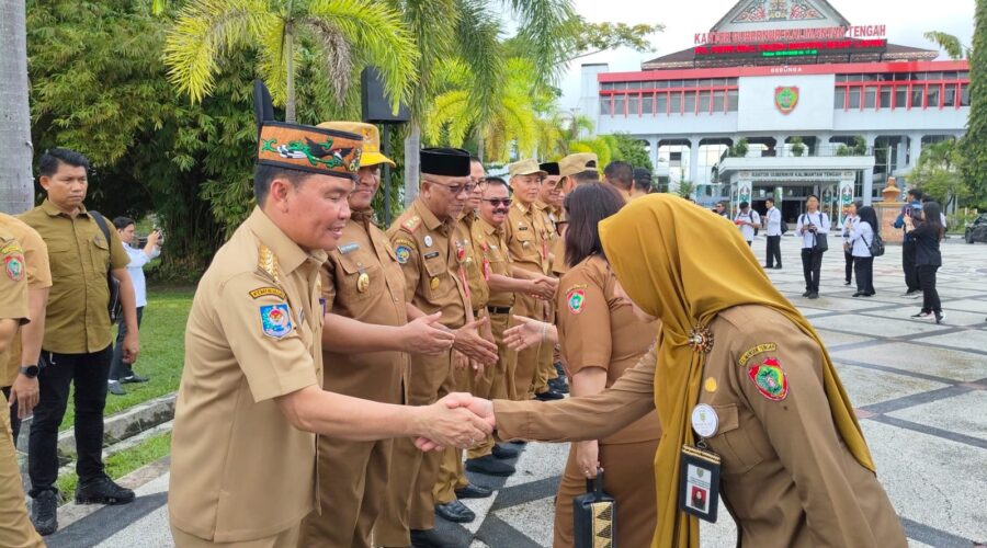 Apel Besar ASN Pemprov Kalteng Jadi Ajang Konsolidasi dan Kebersamaan Pasca Lebaran