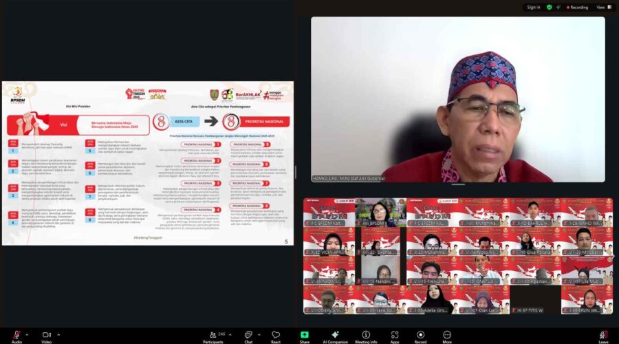 Staf Ahli Gubernur Kalteng Tekankan Nilai Huma Betang dan Arah Pembangunan dalam Ceramah MTSL