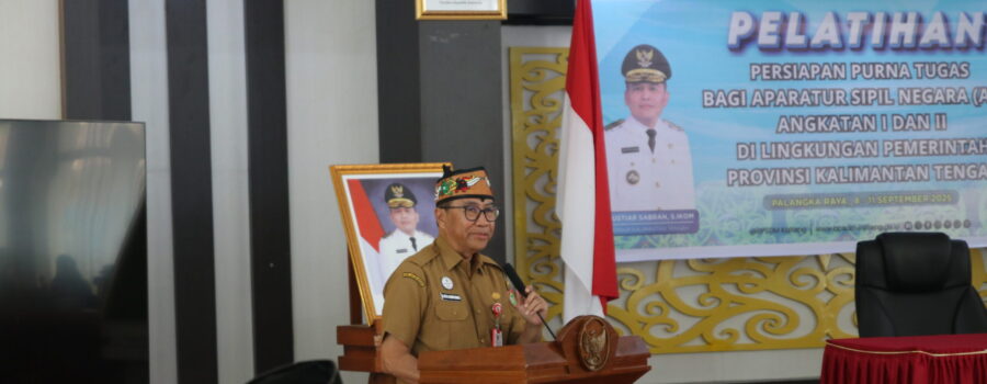 Pelatihan Persiapan Purna Tugas ASN 2025, Pemprov Kalteng Tekankan Pentingnya Manajemen Kehidupan Pasca Pensiun