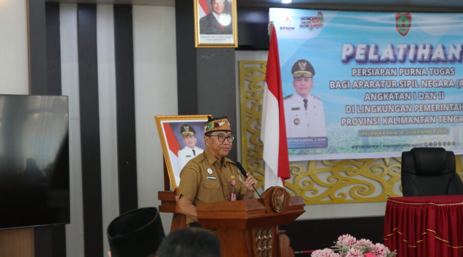 Pelatihan Persiapan Purna Tugas ASN 2025, Pemprov Kalteng Tekankan Pentingnya Manajemen Kehidupan Pasca Pensiun