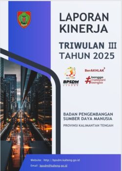 Laporan Kinerja TW.III 2025 TTE Laporan Kinerja TW.III 2025 TTE